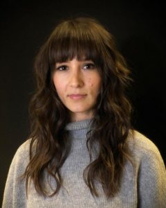 Cabelo comprido com franja corte feminino