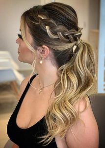 Penteado de casamento para madrinha