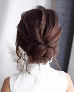 Penteado de casamento coque