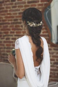 Penteado de Casamento de Noiva com Trança