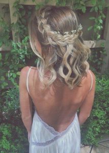 Penteado de Casamento de Noiva com Trança