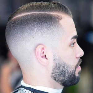 Corte de cabelo degradê razor part