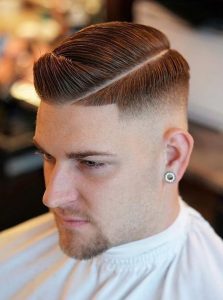 Corte de cabelo degradê razor part