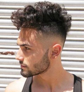 Corte degradê para cabelo médio e longo
