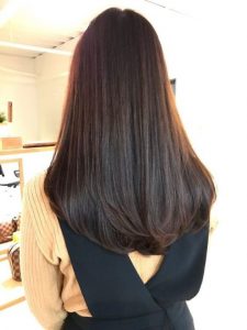 Cortes de cabelo longo em “U”