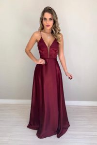 Vestido marsala 2021