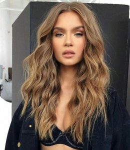 cabelo ondulado