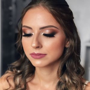 maquiagem para madrinha de casamento noturno 2021