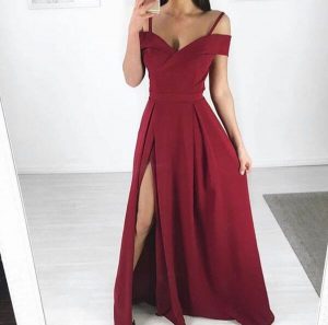 vestido marsala