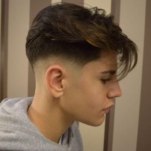 Corte de cabelo degradê