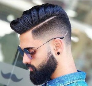 Corte de cabelo degradê razor part
