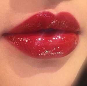 batom vermelho