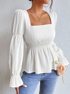 blusas peplum