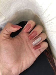 filha única glitter