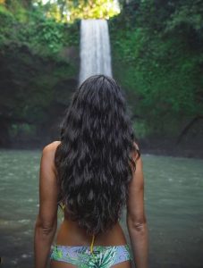 cabelo ondulado