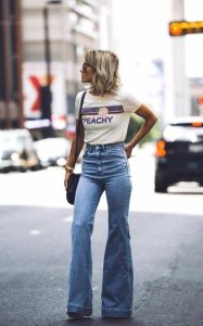 calça-flare