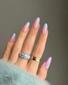 unhas pastel