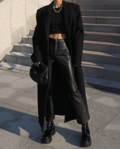all black