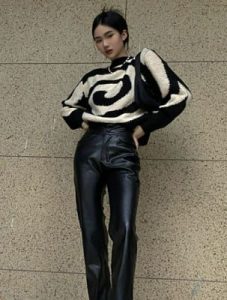 leather outfit