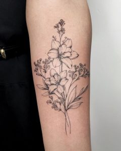 tattoo-floral