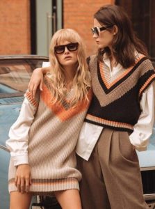 colete de tricot