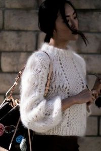 suéter de tricot