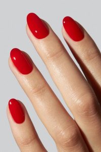 red nails