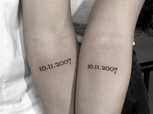 Tatuagem de casal 2024