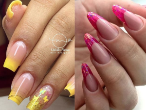 Unhas encapsuladas francesinhas