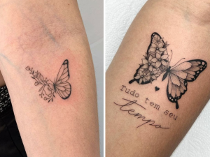 tatuagem de borboleta