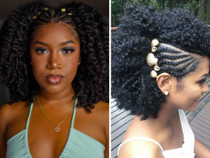 Penteados para cabelo afro