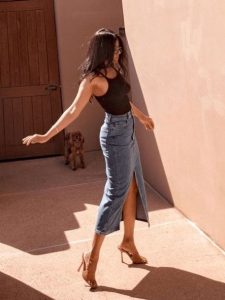 midi jeans