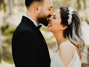 Penteados com cabelo solto para casamento