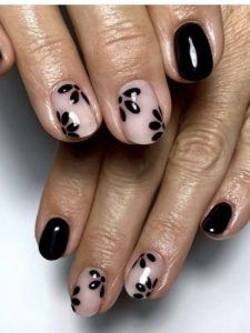 Unhas pretas Foto Pinterest