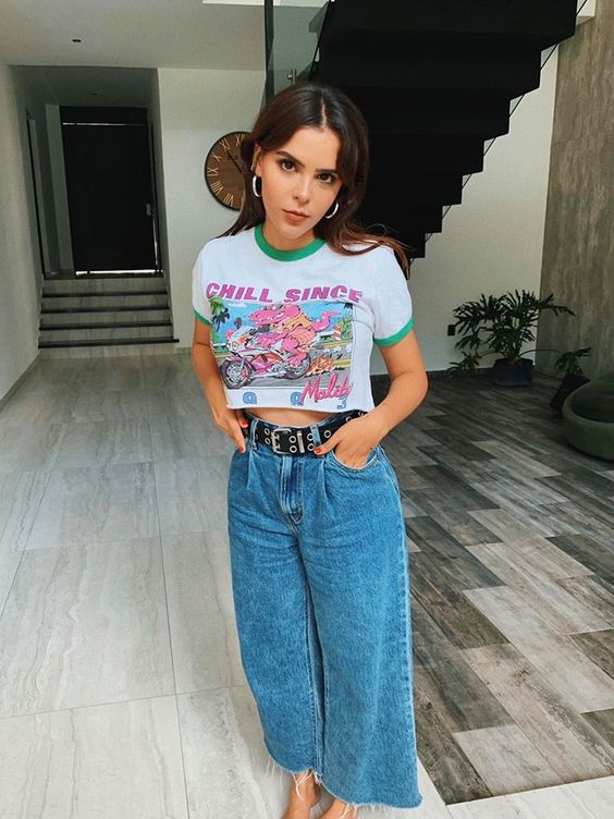 jeans e camiseta