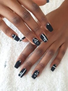 Listras curvas (Pinterest)