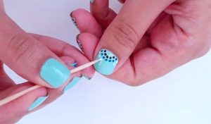 Palito de dente unha