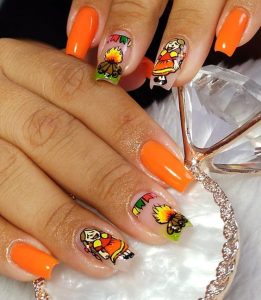 Laranja para lembrar a fogueira (Pinterest)