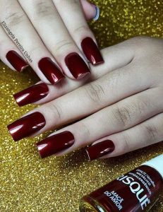 Vermelho Cereja - Cor Maçã do Amor - Risqué (Pinterest)