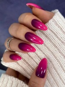 Rosa em degradê (Pinterest)