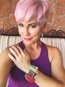 Rosa cabelo 50 anos (Pinterest)