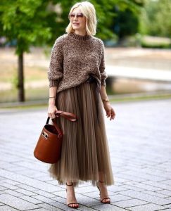 Saia com Tulle (Pinterest)