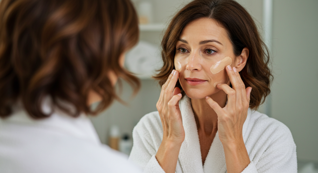 protetor solar com cor