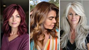 cores de cabelo mais pedidas para 2025 em mulheres de 40 a 60 anos