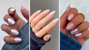 ideias de unhas peroladas para 2025