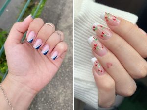 Maneiras de usar unhas quadradas decoradas