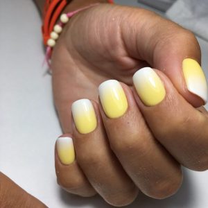 Amarelo Pastel em Degradê
