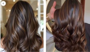 Cabelo Mocha Mousse balayage