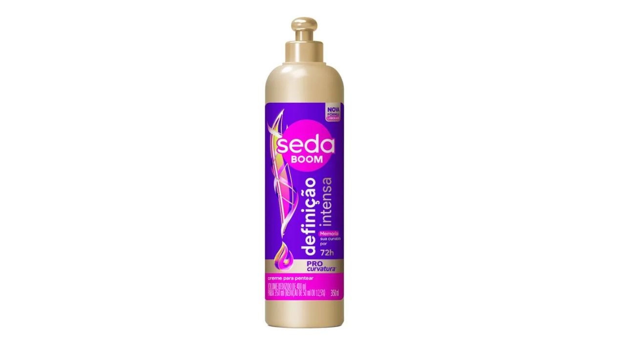 Creme Para Pentear Seda Boom Definição Intensa