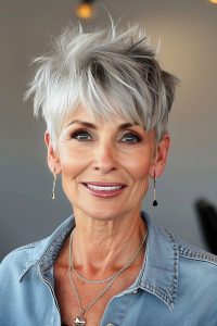 Pixie Cut com Volume